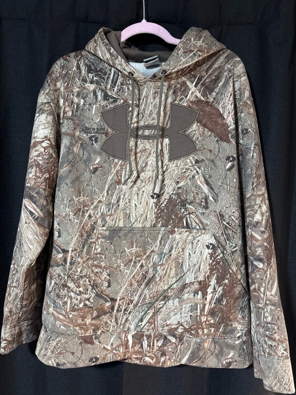 Under Armour Brown Realtree Camo Pullover Hoodie